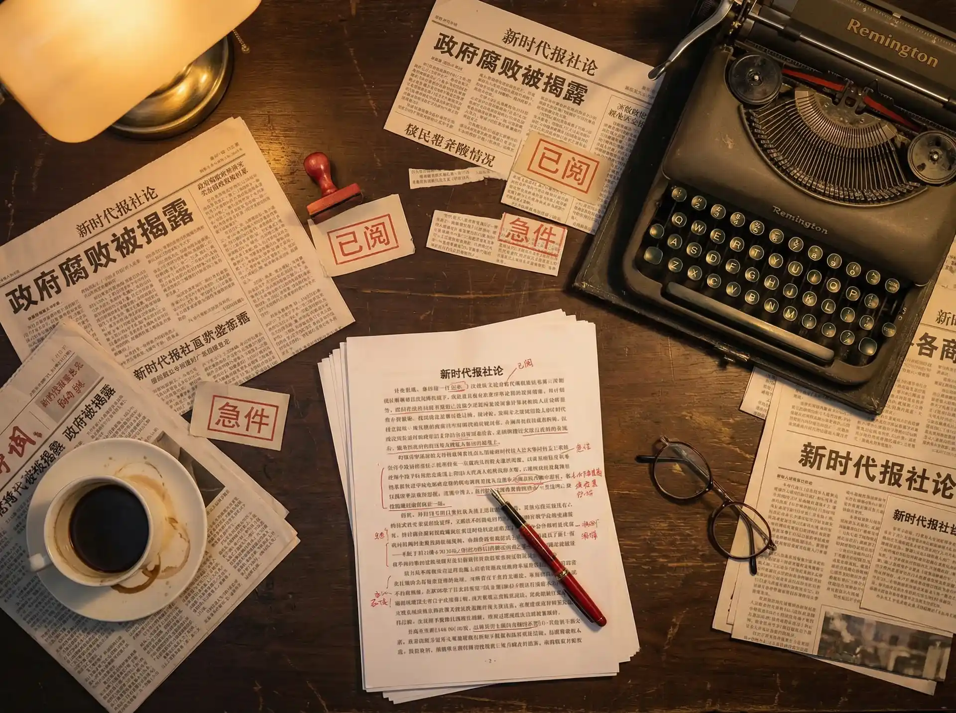 优德w88平台 - 报社编辑部工作场景